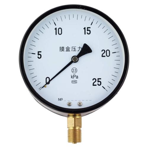 YE-100、150膜盒壓力表